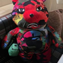 CAMOBURST MONEYBEAR TEDDYBEAR BACKPACK