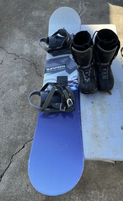 Snowboard, Bindings And Boots (men’s)