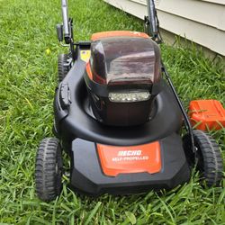 Echo DLM-2100SP 21" Self Propelled Lawn Mower 56V Battery 2.5 Ah
