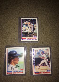 1982 baseball cards