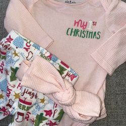 My First Christmas Outfit Baby