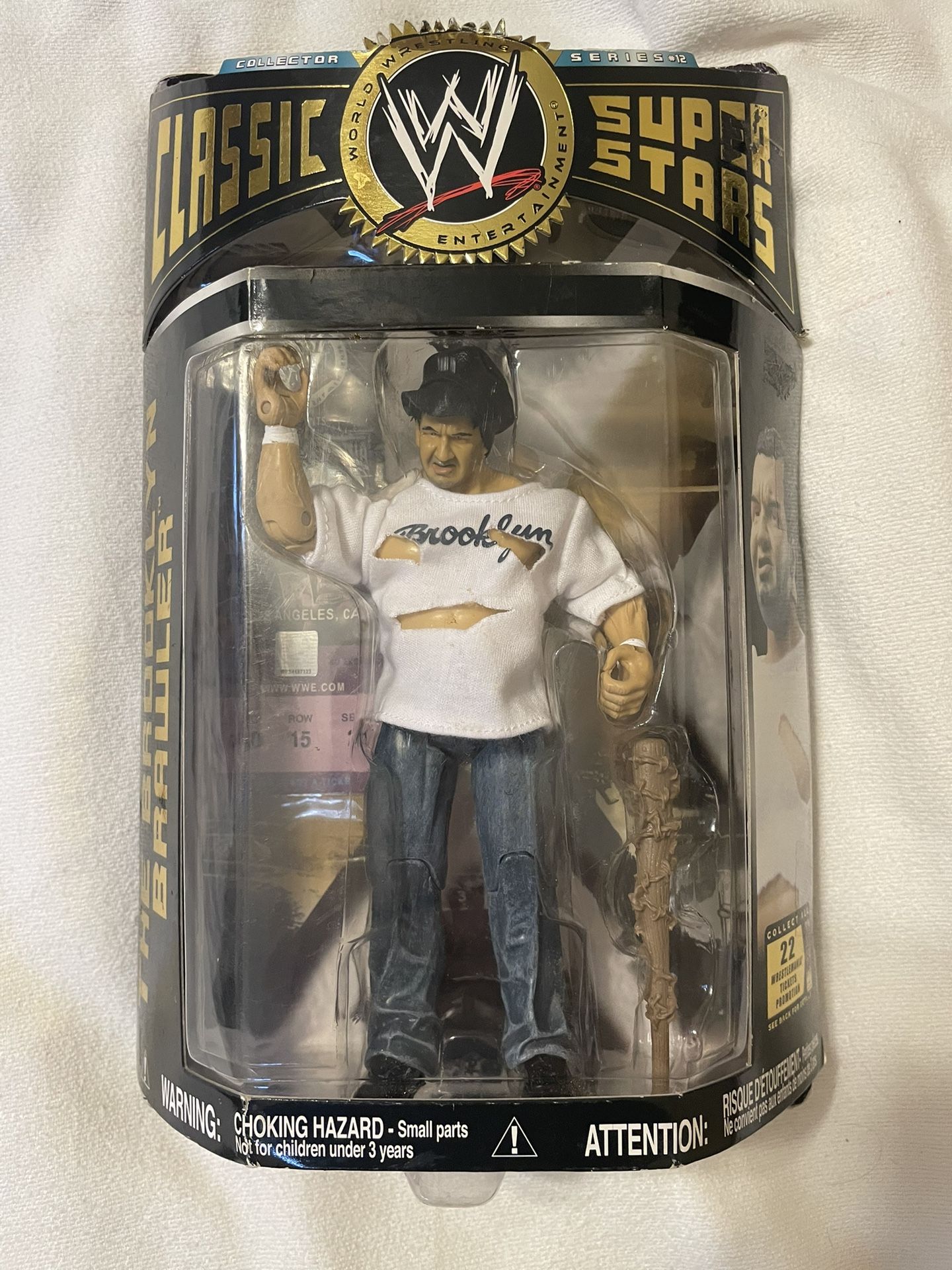 Jakks Pacific WWE Classic Superstars Series12 Brooklyn Brawler