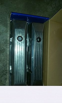 SBC aluminum valve covers