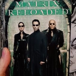 The Matrix Reloaded VHS