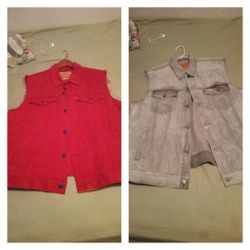 Levi jean vest
