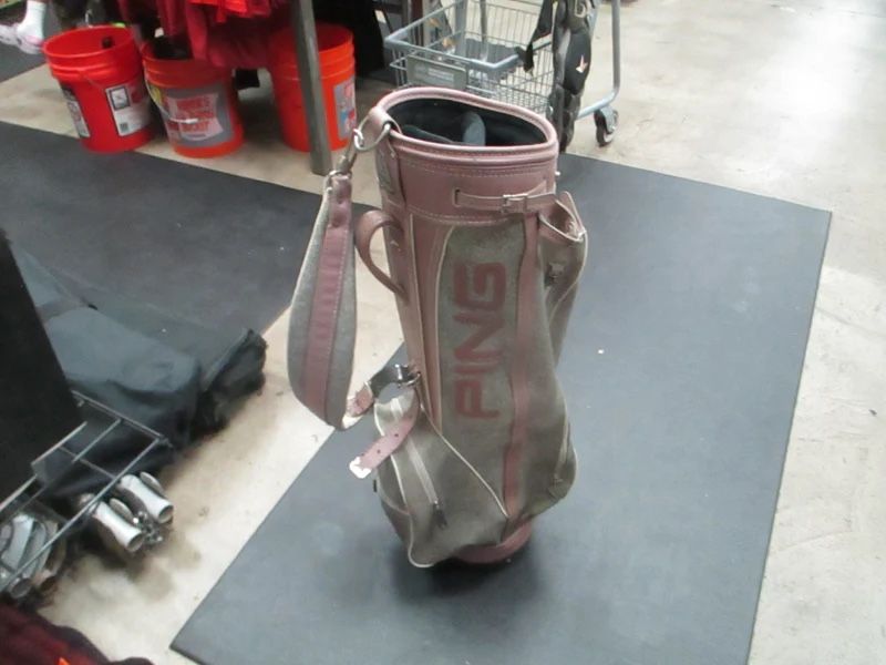 Used Ping Golf Cart Bag W/ Strap 