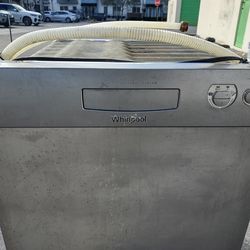 Whirlpool stainless steel dishwasher