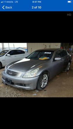 2008 Infiniti G35 parting out