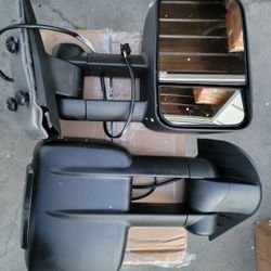 07-13 Silverado Sierra Yukon Tahoe Suburban Avalanche Tow Mirrors Espejos Retrovisores