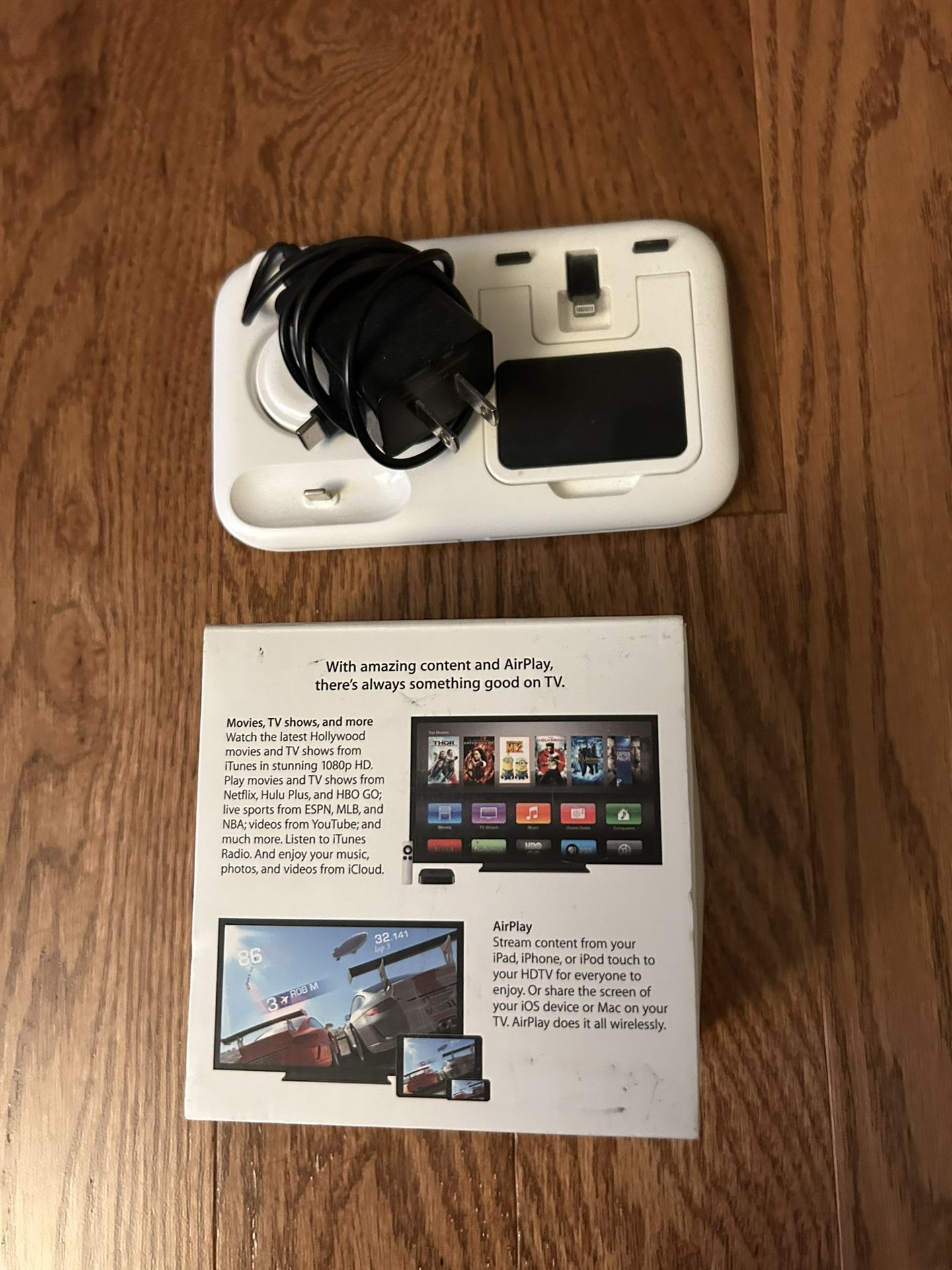 Apple TV A1(contact info removed)p With Olebr iPhone 7 Dock