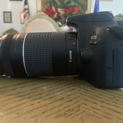 Canon EOS Rebel T7 DSLR Camera + 18‑55mm Lens – Good Condition