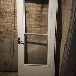 Storm Door. 80" X 31"