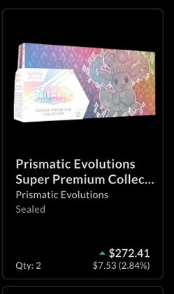 Pokémon Prismatic Evolutions Super Premium Collection