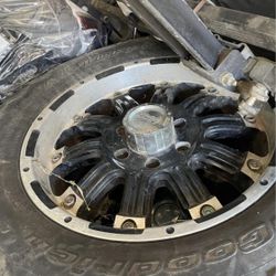 18in Rim W/ BFG KO2. Came Off A Toyota, Will Fit With Similar Pattern 