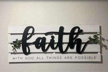Faith Picture frame