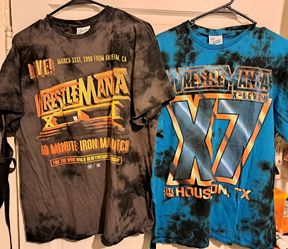 Wrestlemania Shirts Large