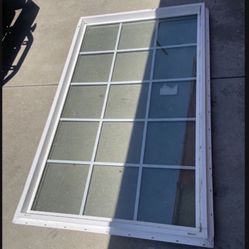 New Window Had As Spare 36 x 60 premium vinil flat grid white colonial