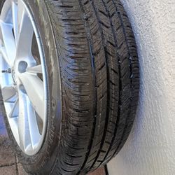 Tire And Rim (Nissan)