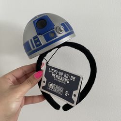 NEW Star Wars Light Up R2-D2 headband from Disneyland