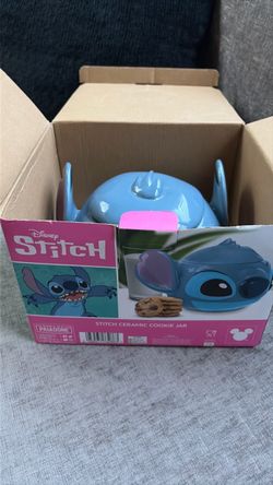 Disney Stitch Ceramic Cookie Jar