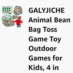 Animal Bean Bag Toss Game Toy New!