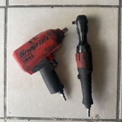 1/2 Impact Gun, 3/8 Air Ratchet 