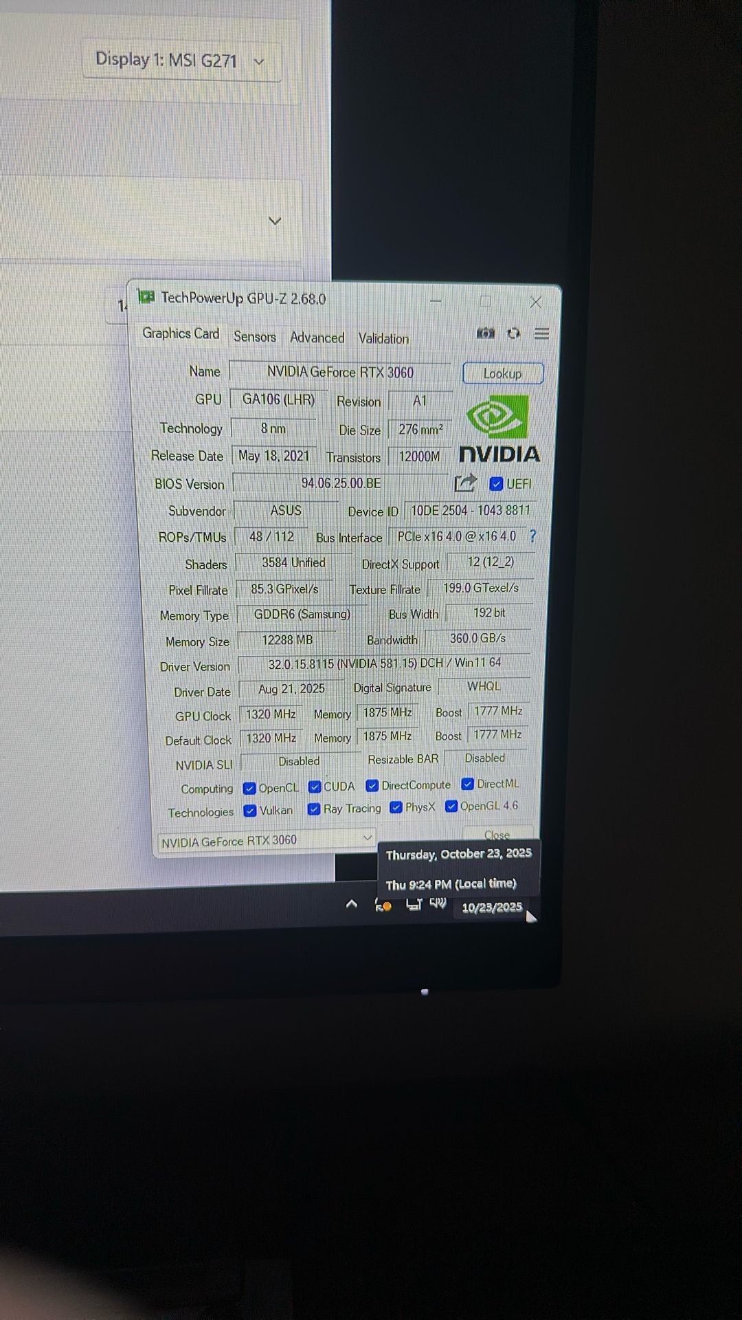 RTX 3060 12gb