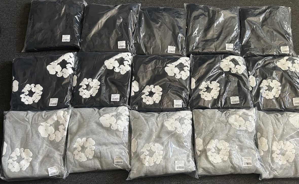 SELLING DENIM TEAR HOODIESS$150