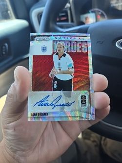 ( *AUTOGRAPH*)​GRAP 2026 Panini Prizm World Cup Alan Shearer National Heroes AUTO England Legend