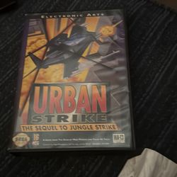 Sega Genesis Urban Strike Tested - Cartridge, Hard Case No Manuel