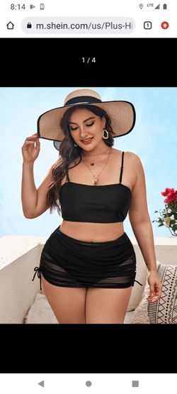 3 Piece Swimsuit  with Cover Up   / Size.3XL