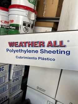 4 MIL PLASTIC POLYETHYLENE SHEETING