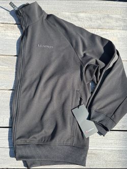 Lululemon Pique Track Jacket - Men's XL, Black, NWT