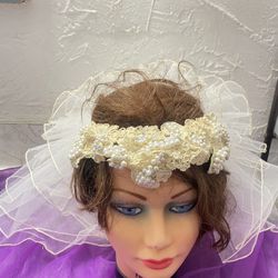 Vintage Headband Veil