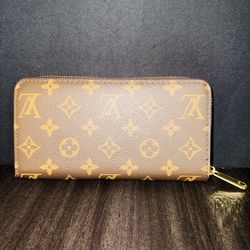 LV brown wallet