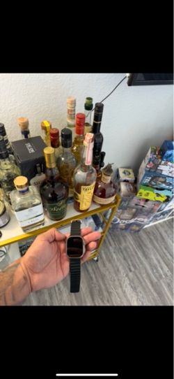 Apple Watch Ultra with Black Band