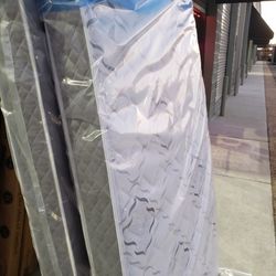 New Twin 6 Inch Plush Mattress Bed