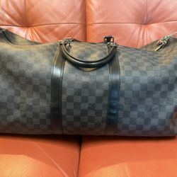 *AUTHENTIC* Louis Vuitton Keepall Bandoulière 55 Bag luggage carry on ($2,70 + Tax Retail)