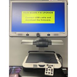Merlin PRO ELITE Enhanced Vision 24" HD LCD OCR Magnifier, needs firmware update