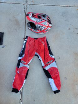 Bell Motocross Helmet And Pants