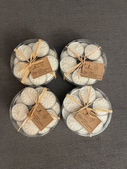 White Tealight Candles – 4 Packs of 15