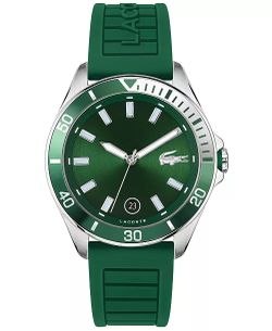 Lacoste Watch 43mm Green Strap