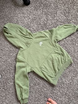 Boy Nike Club Fleece Hoodie Green