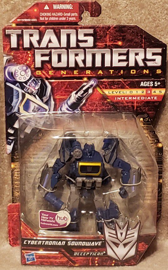 Hasbro Generations: Cybertron Soundwave Transformers Action Figure