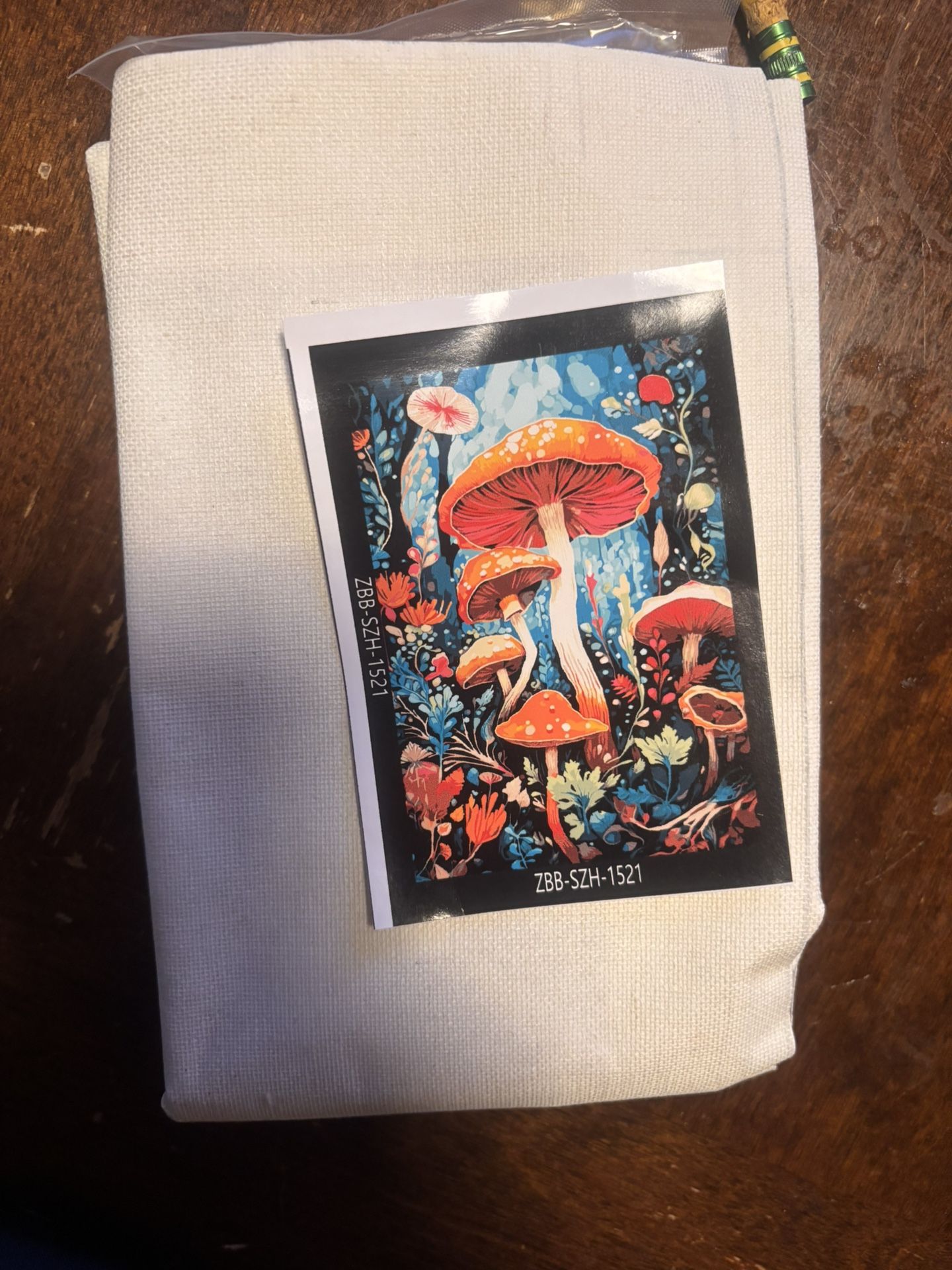 Mushroom Paint By Number 