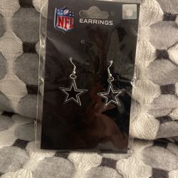 NFL Earrings (Cowboys)