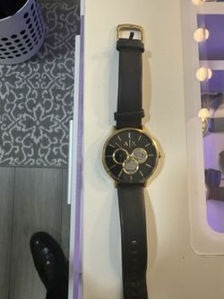 Armani Leather Watch