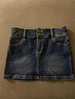 Princess Polly denim mini skirt