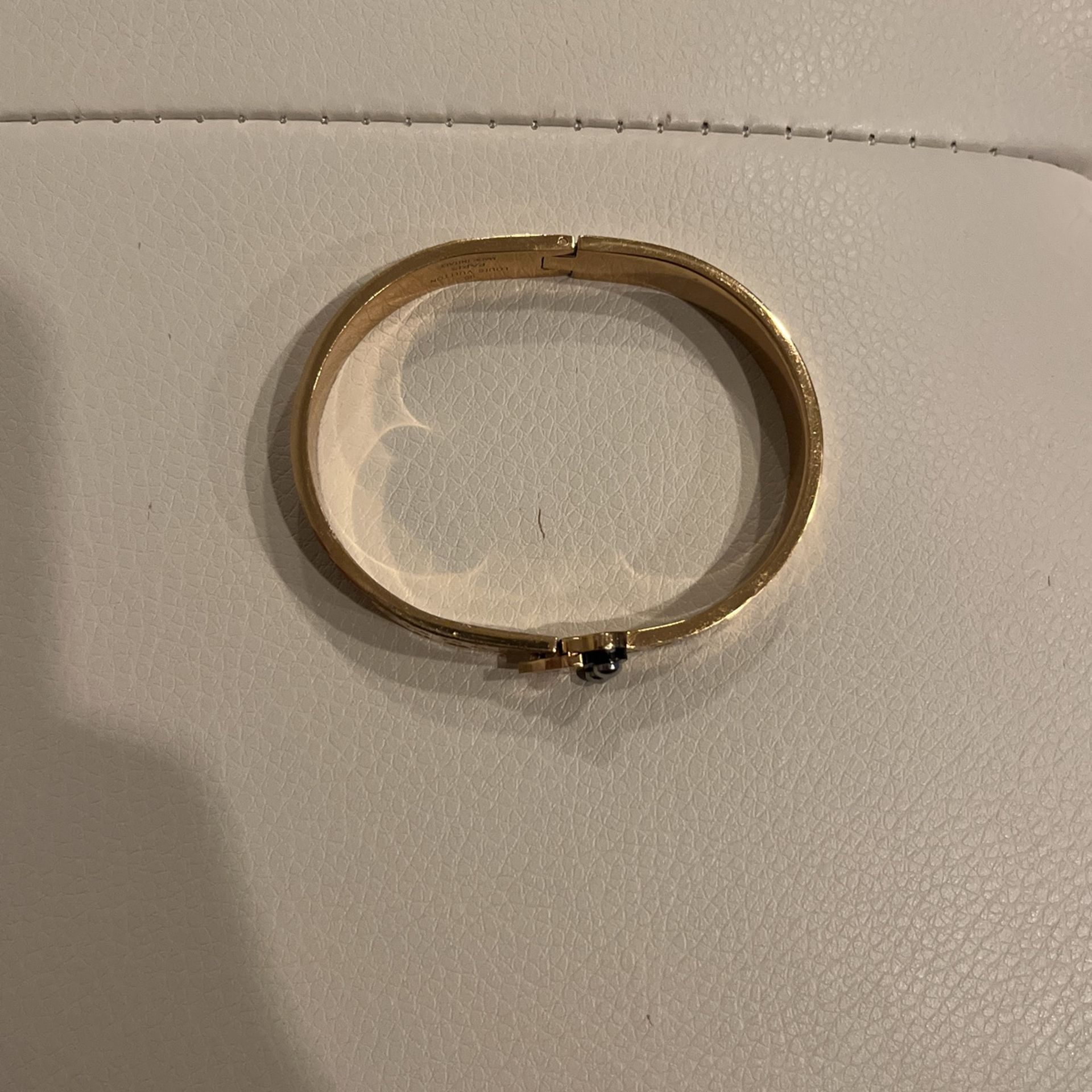 Louis Vuitton nano gram cuff bracelet 