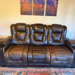 FREE Eric Church Leather Couch and Chair